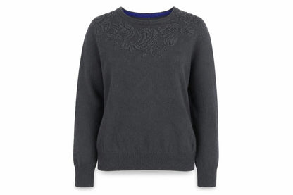 Womens UK Size M H&M Grey Pullover Jumper