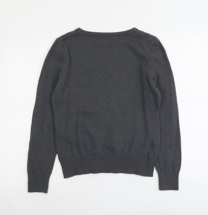 Womens UK Size M H&M Grey Pullover Jumper