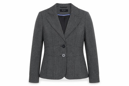 Womens UK Size 10 BHS Regular Grey Suit Jacket
