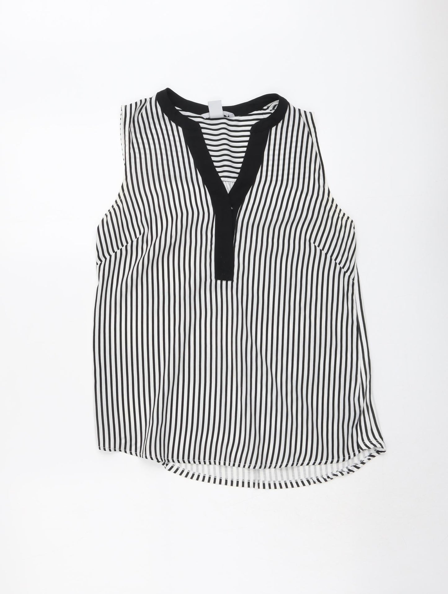 Womens UK Size S H&M Beige Basic Tank