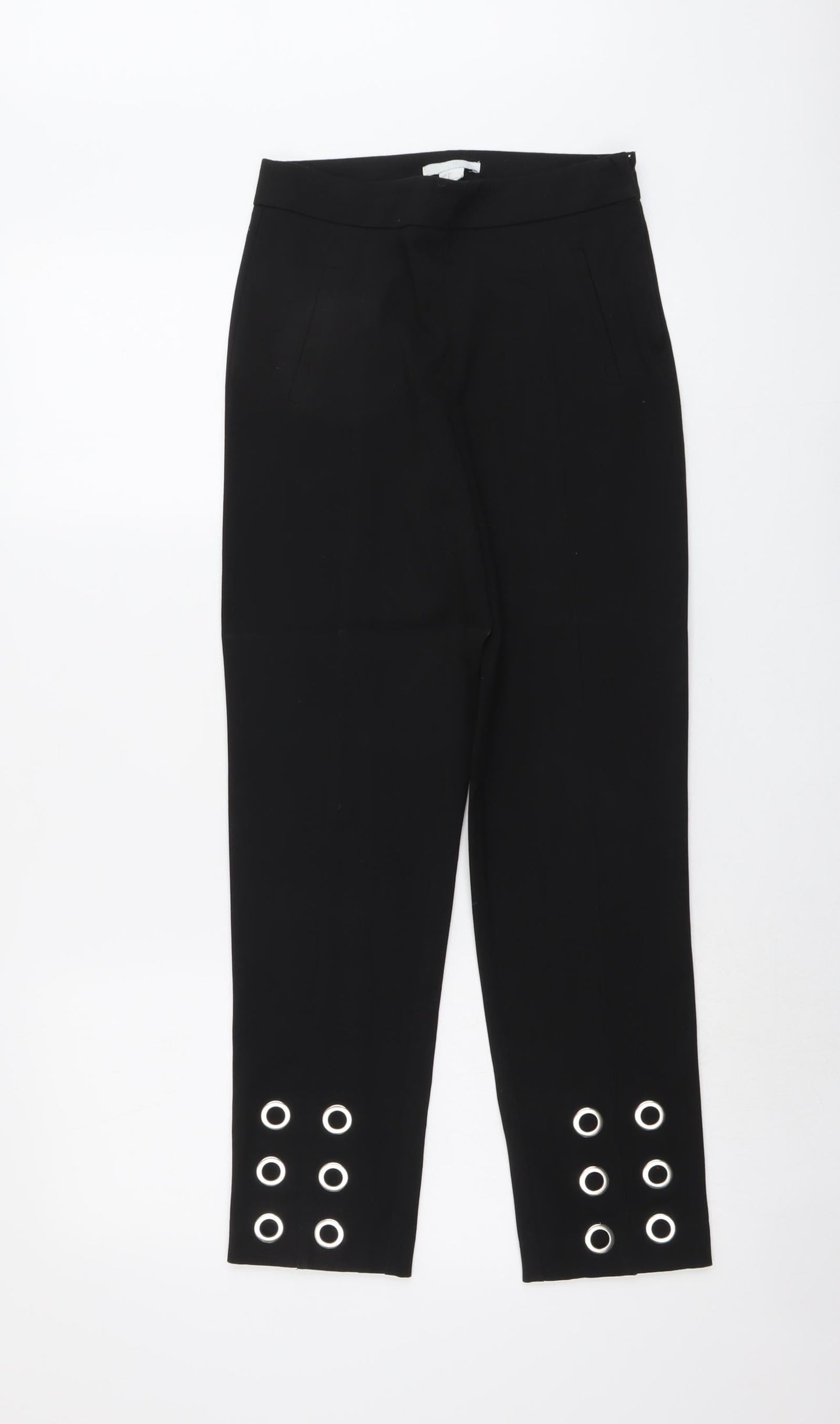 Womens UK Size 6 H&M Regular Fit Jegging Black Trousers