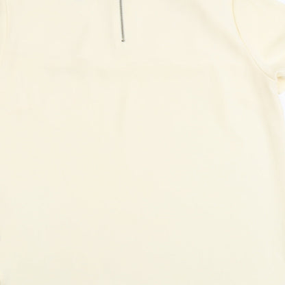 Womens UK Size 12 Marks and Spencer Ivory Basic Blouse