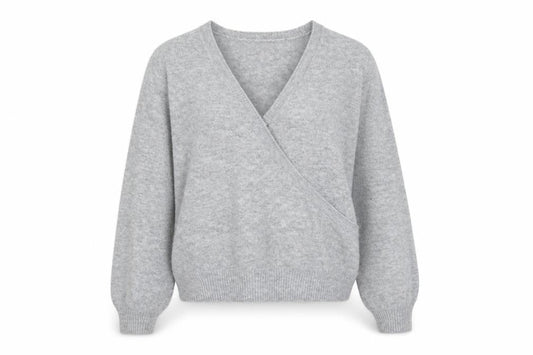 Womens UK Size 6 Miss Selfridge Grey Pullover Jumper