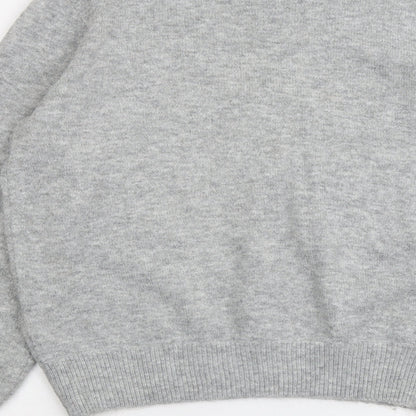 Womens UK Size 6 Miss Selfridge Grey Pullover Jumper