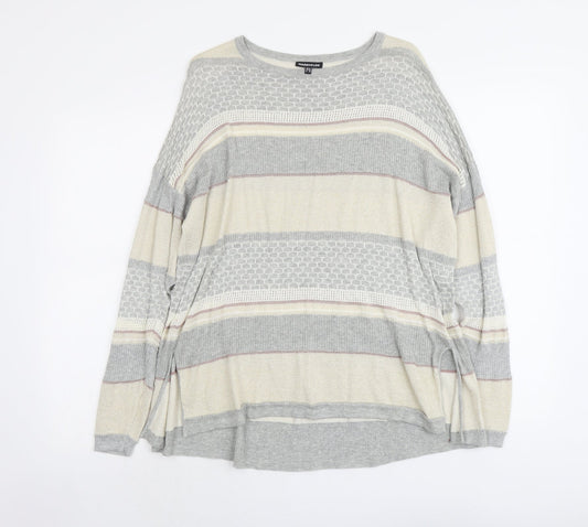 Womens UK Size 12 Warehouse Multicoloured Pullover Jumper