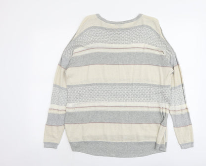 Womens UK Size 12 Warehouse Multicoloured Pullover Jumper