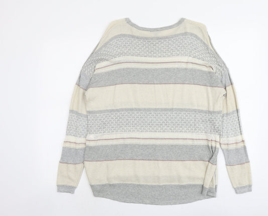 Womens UK Size 12 Warehouse Multicoloured Pullover Jumper