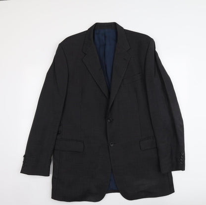 Mens UK Size 44 Roderick Charles Regular Grey Suit Jacket