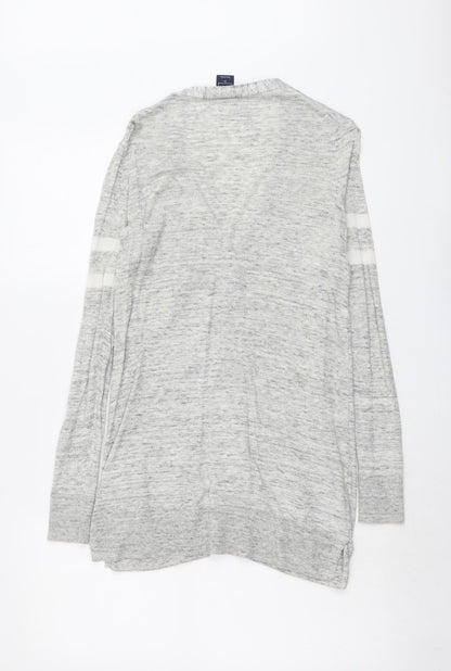 Womens UK Size XS Gap Grey Cardigan Jumper