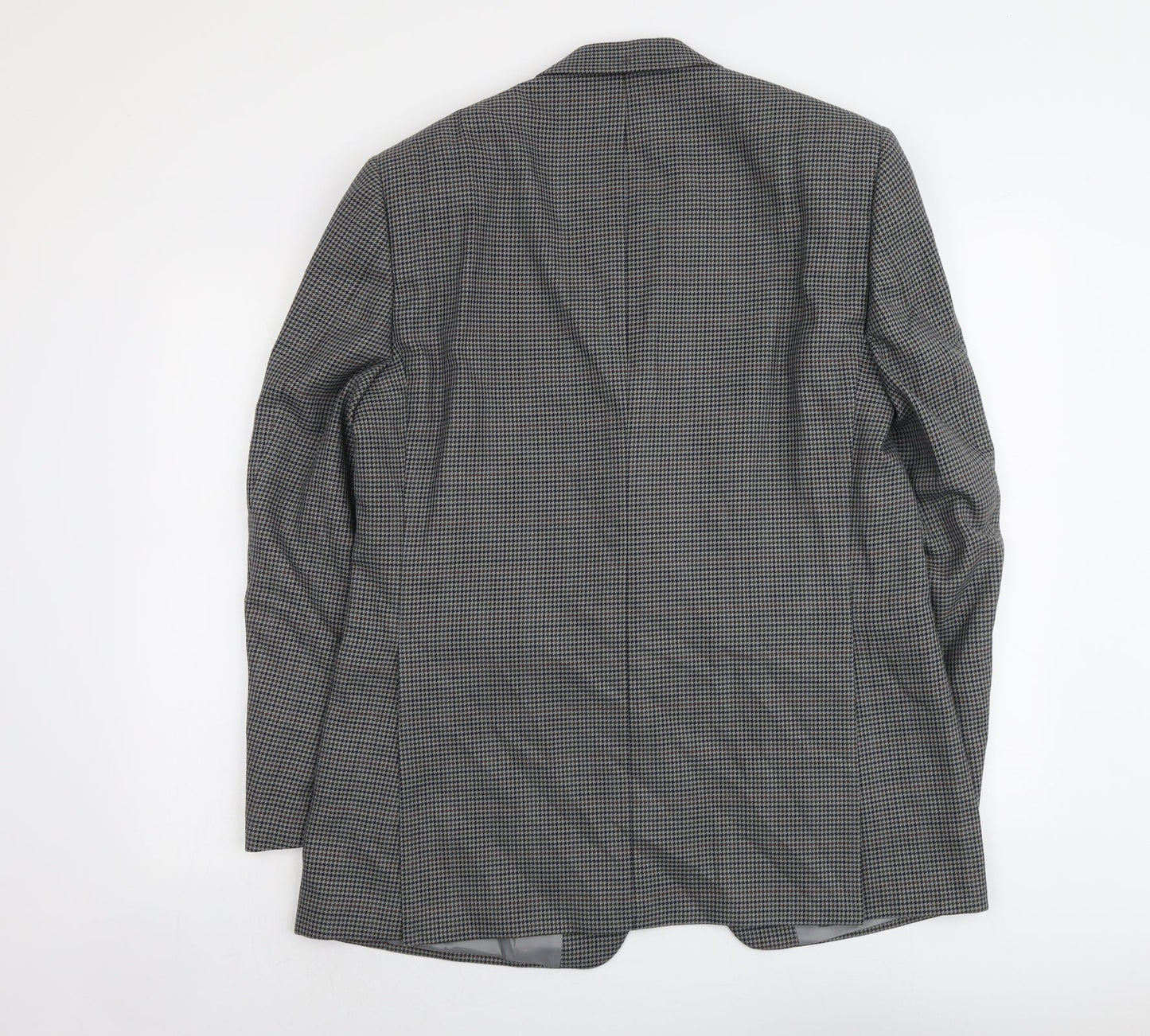 Mens UK Size L Wellington Regular Grey Suit Jacket