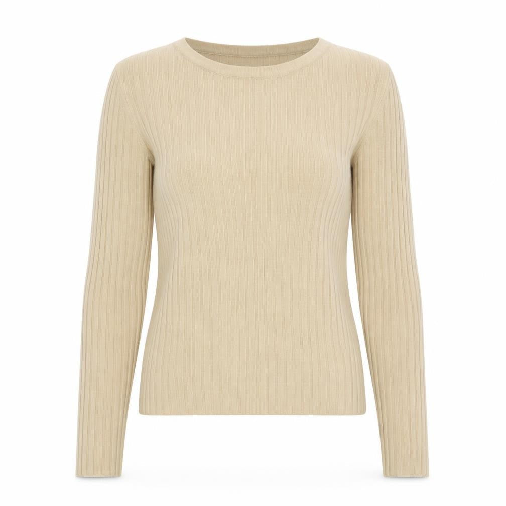 Womens UK Size 10 Editions Beige Pullover Jumper