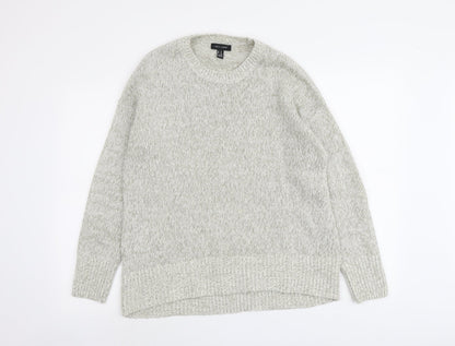 Womens UK Size M New Look Grey Pullover Jumper