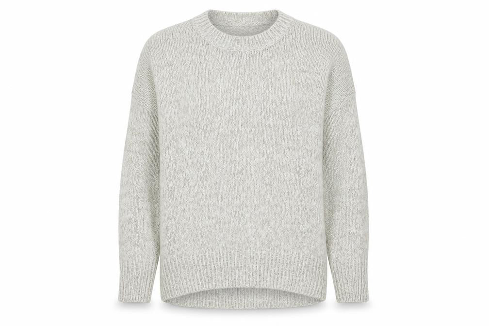 Womens UK Size M New Look Grey Pullover Jumper