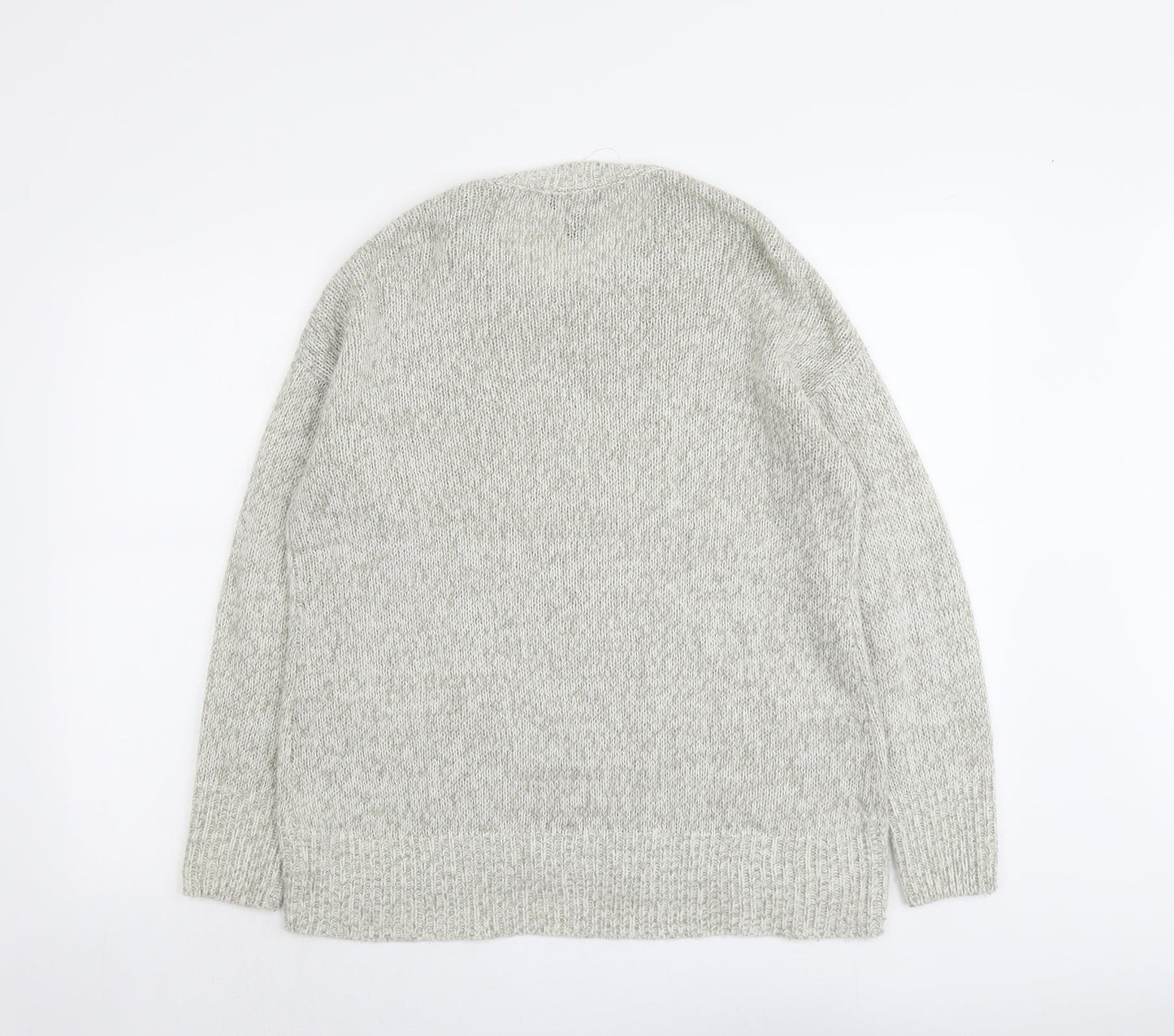 Womens UK Size M New Look Grey Pullover Jumper
