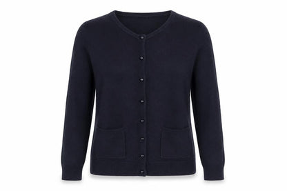 Womens UK Size S Bonmarché Blue Cardigan Jumper