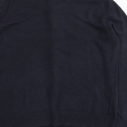 Womens UK Size S Bonmarché Blue Cardigan Jumper
