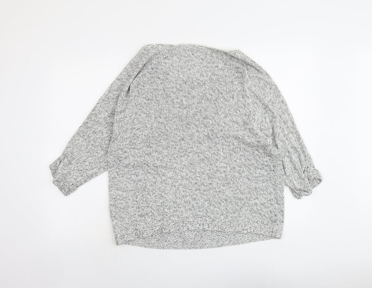 Womens UK Size M H&M Grey Pullover Jumper
