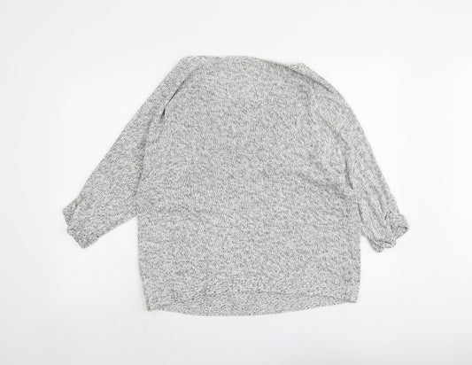 Womens UK Size M H&M Grey Pullover Jumper