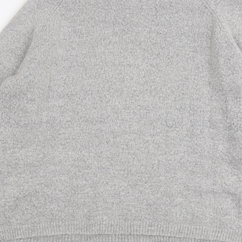Womens UK Size L Soaked in Luxury Grey Pullover Jumper