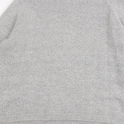 Womens UK Size L Soaked in Luxury Grey Pullover Jumper