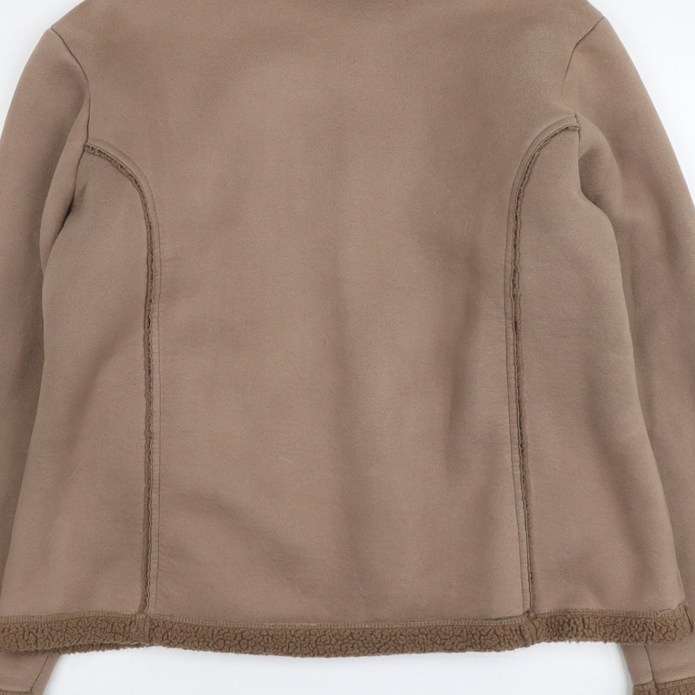 Mackays Womens Beige Jacket Size L Zip