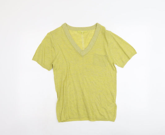 Womens UK Size 10 NEXT Green Pullover Jumper