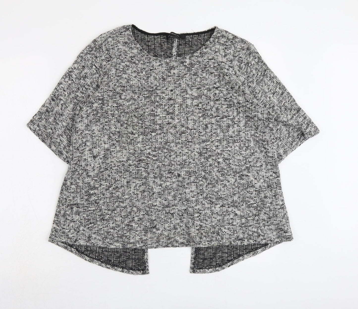 Womens UK Size L FOREVER 21 Grey Pullover Jumper
