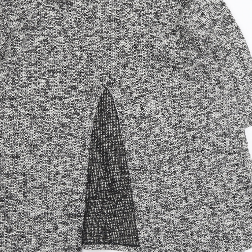 Womens UK Size L FOREVER 21 Grey Pullover Jumper