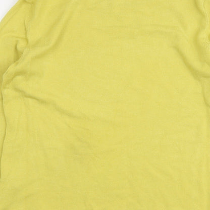 Womens UK Size 12 M&Co Yellow Pullover Jumper