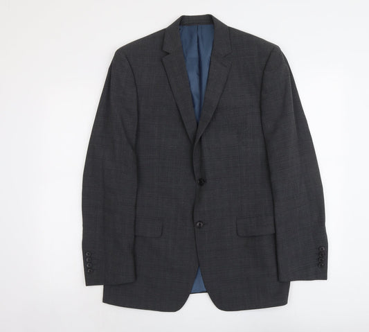 Mens UK Size M Marks and Spencer Regular Grey Suit Jacket