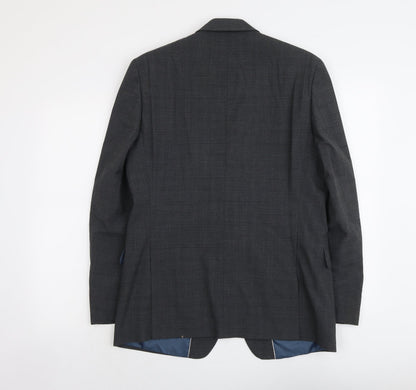 Mens UK Size M Marks and Spencer Regular Grey Suit Jacket