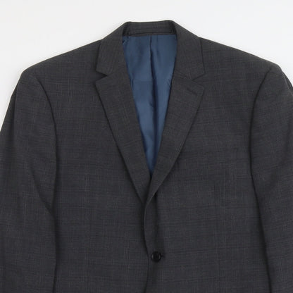 Mens UK Size M Marks and Spencer Regular Grey Suit Jacket