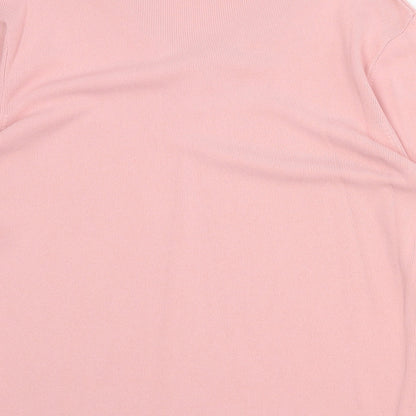 Womens UK Size M Touch Pink Pullover Jumper