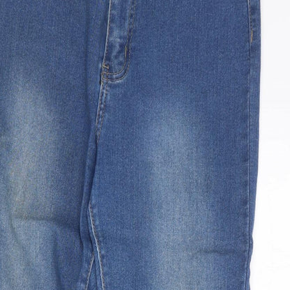 Bob Jeans Womens Blue Cotton Skinny Jeans Size 27 in Regular Zip