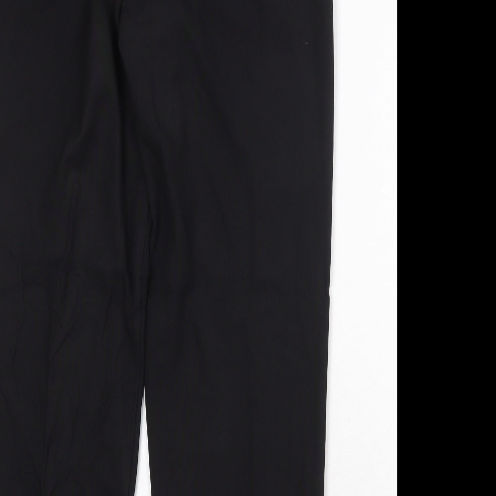 Womens UK Size 12 Bonmarché Regular Fit  Black Trousers