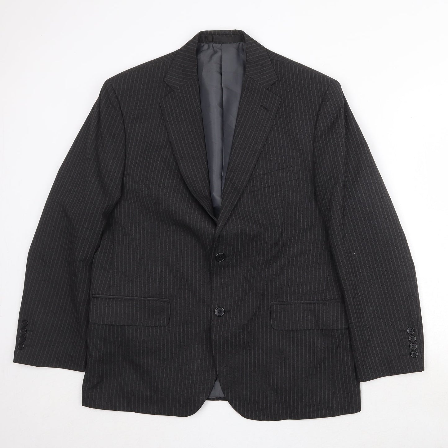Mens UK Size 42 Marks and Spencer Regular Black Suit Jacket