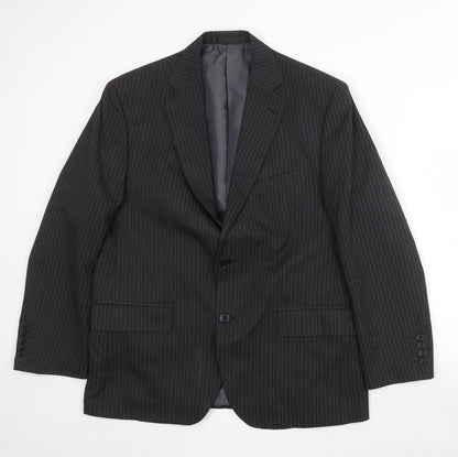 Mens UK Size 42 Marks and Spencer Regular Black Suit Jacket