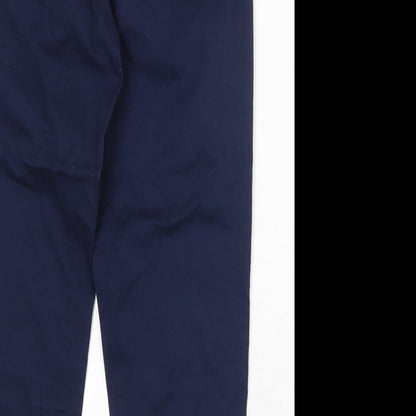 Up2Fashion Womens Blue Cotton Tapered Jeans Size 32 in Regular Zip