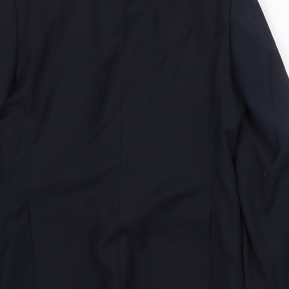 Mens UK Size 40 Burton Regular Blue Suit Jacket