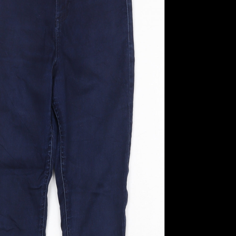 Womens UK Size 10 Marks and Spencer Regular Fit Skinny Blue Jeans