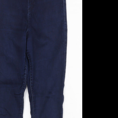 Womens UK Size 10 Marks and Spencer Regular Fit Skinny Blue Jeans