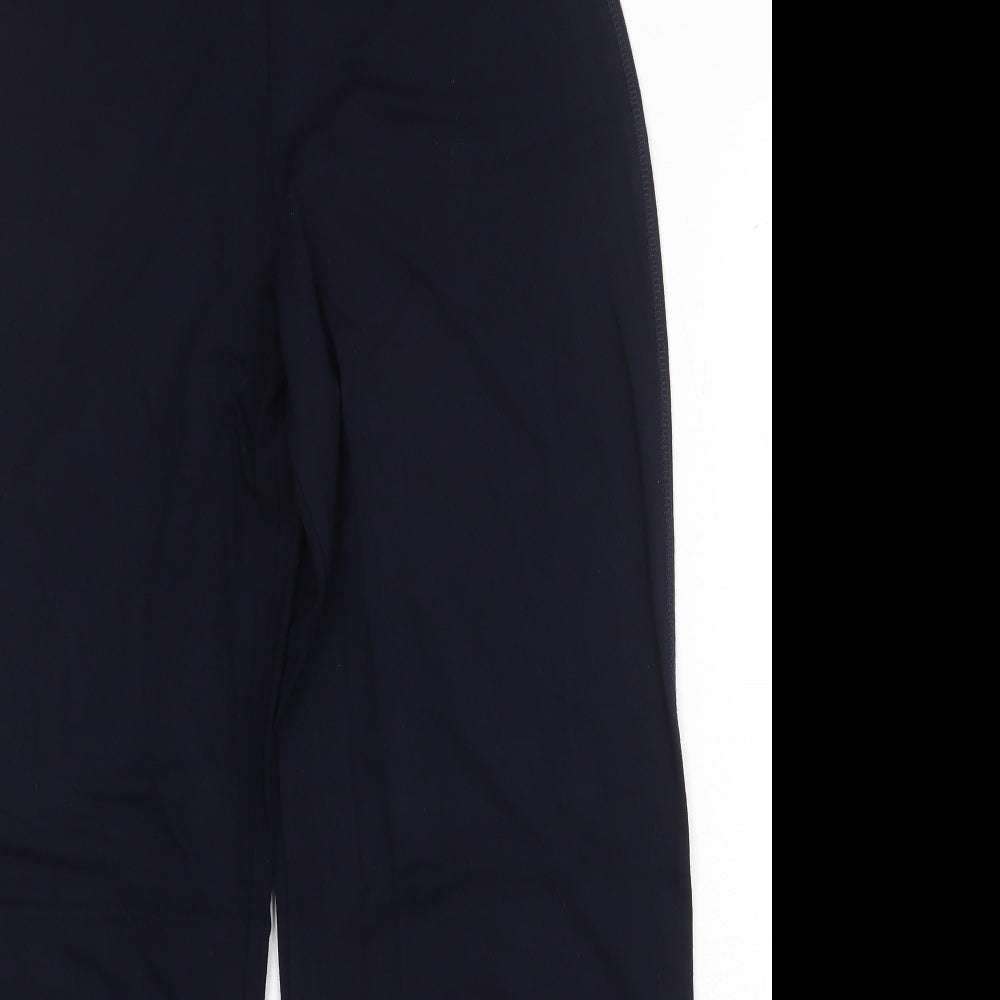 Womens UK Size 10 Marks and Spencer Regular Fit  Blue Trousers