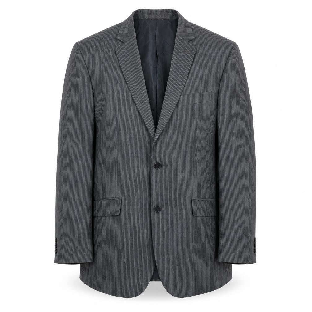 Mens UK Size 38 Burton Regular Grey Suit Jacket