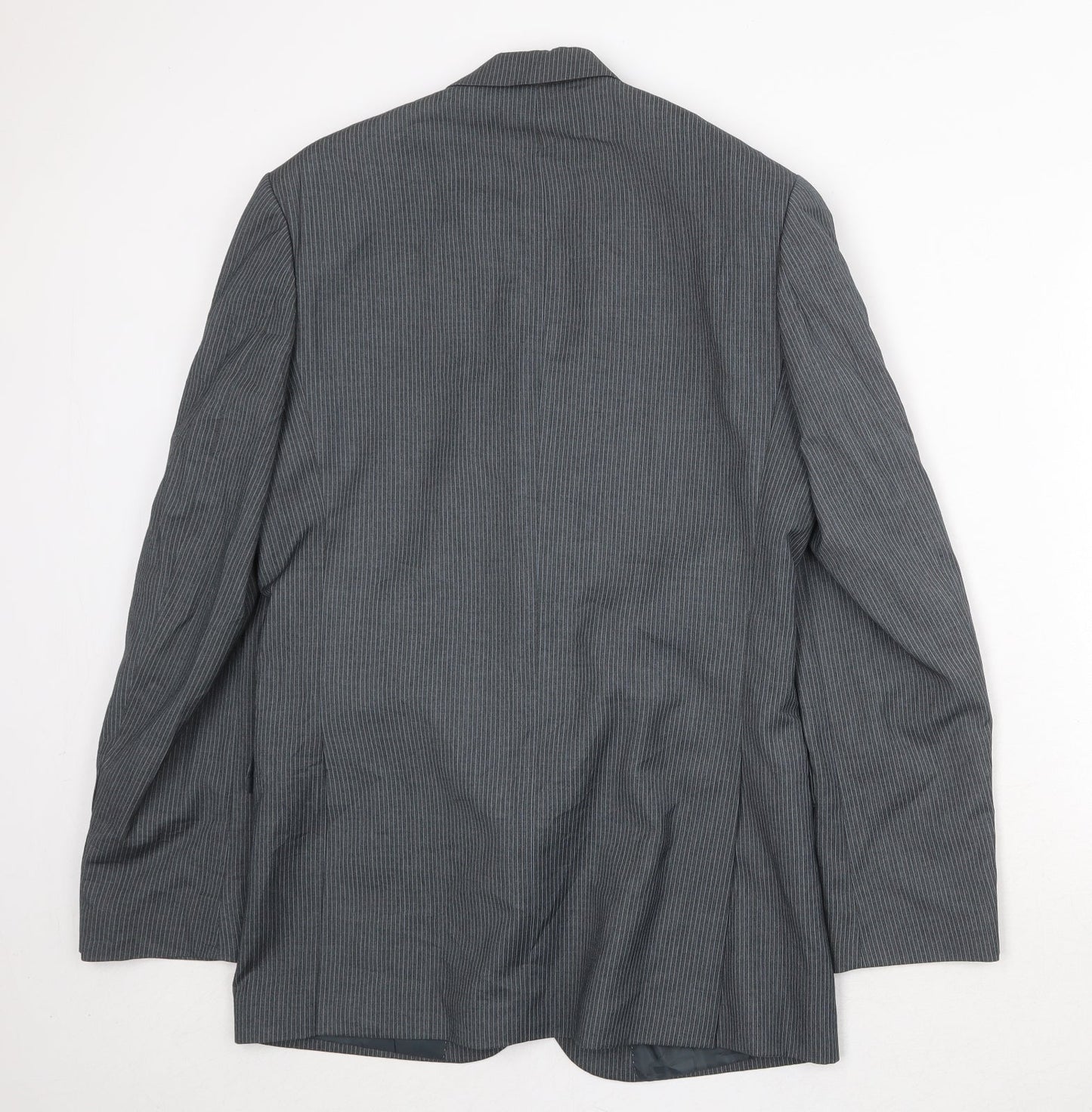 Mens UK Size 38 Burton Regular Grey Suit Jacket