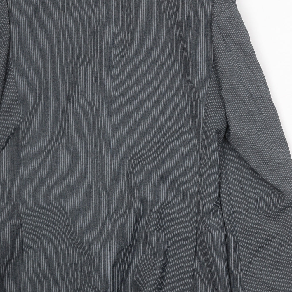 Mens UK Size 38 Burton Regular Grey Suit Jacket