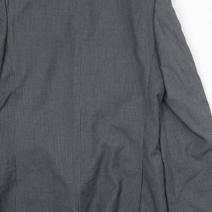 Mens UK Size 38 Burton Regular Grey Suit Jacket