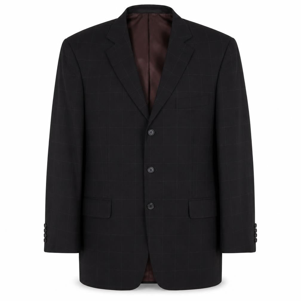 Mens UK Size 42 Marks and Spencer Regular Black Suit Jacket
