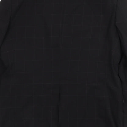 Mens UK Size 42 Marks and Spencer Regular Black Suit Jacket