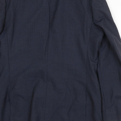 Mens UK Size 42 Racing Green Regular Blue Suit Jacket