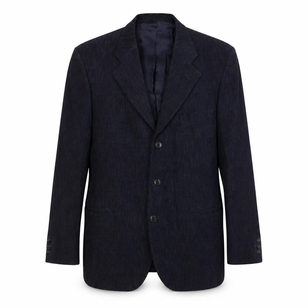 Mens UK Size 40 Marks and Spencer Regular Blue Suit Jacket
